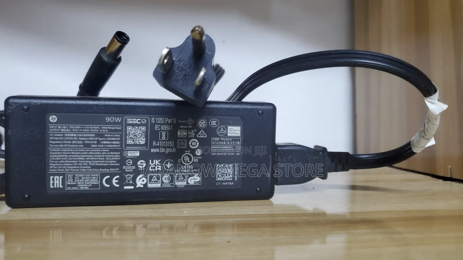 Original HP 90W Laptop Charger / Adapter (19.5V - 4.62A) Big Pin