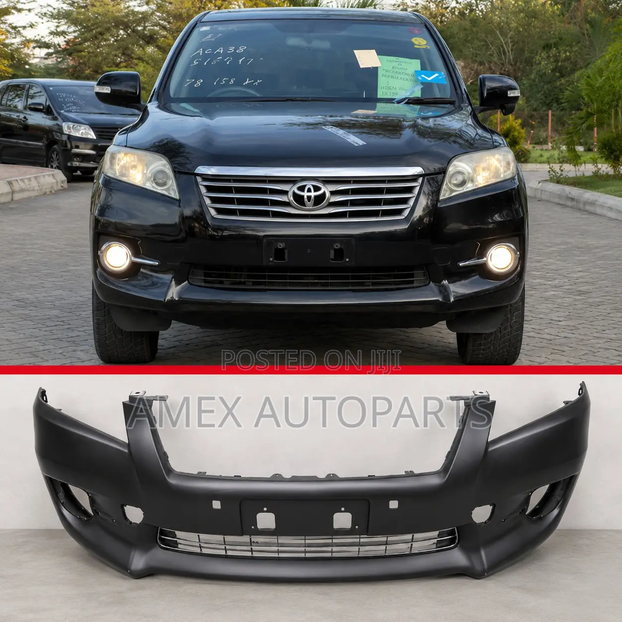 Front Bumper Toyota Vanguard 2010 - 2014 Model