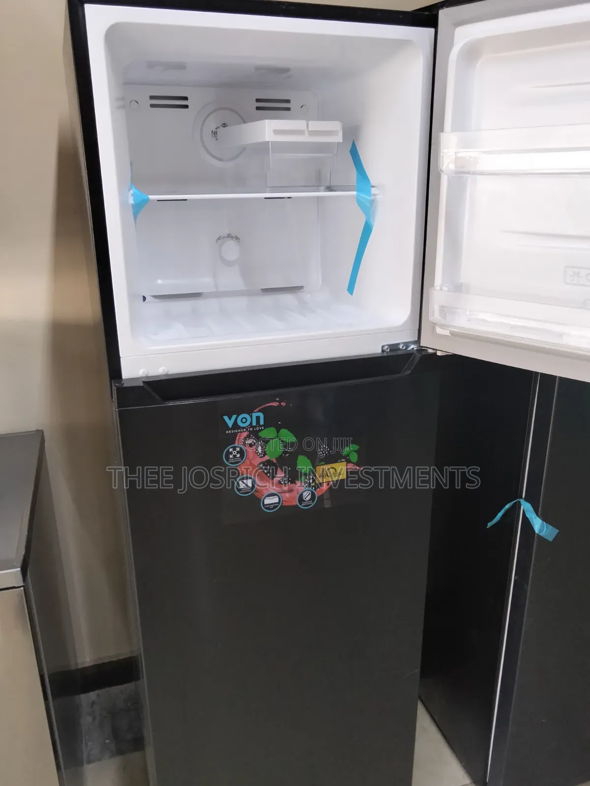 Von 247 Litres Double Door Refrigerator No Frost