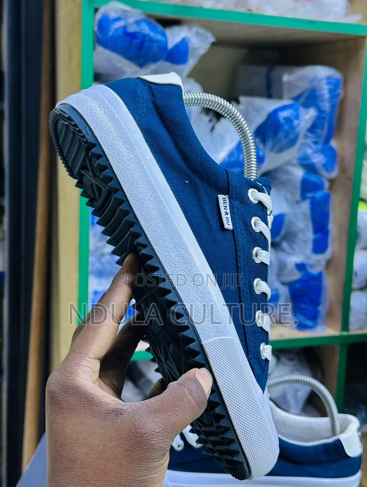 Ben Bu Rubber Canvas Shoes