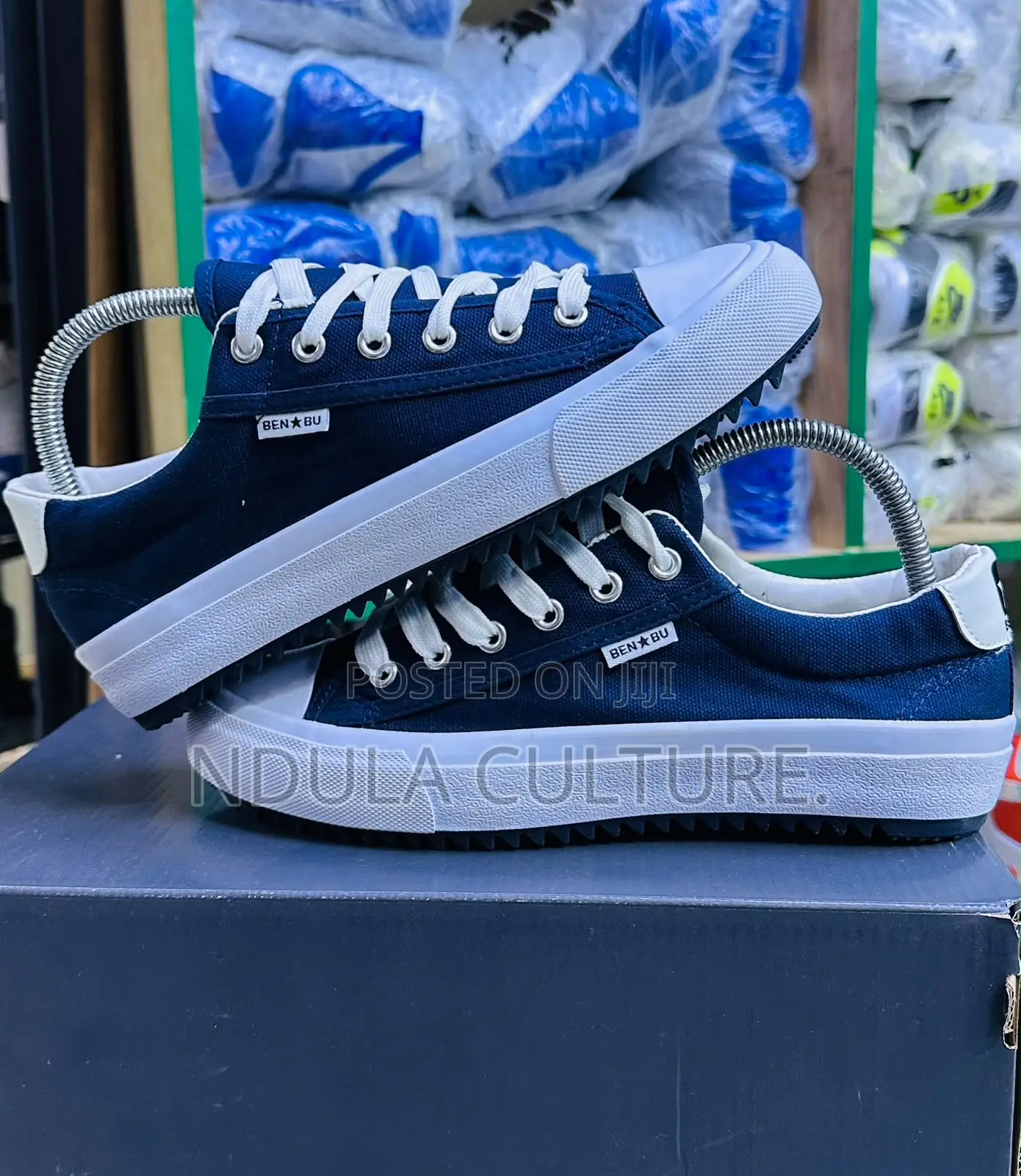 Ben Bu Rubber Canvas Shoes