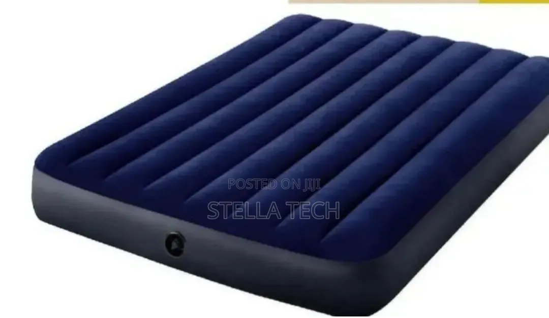 3*6 Intex Inflatable Mattress With Free Electric Pump