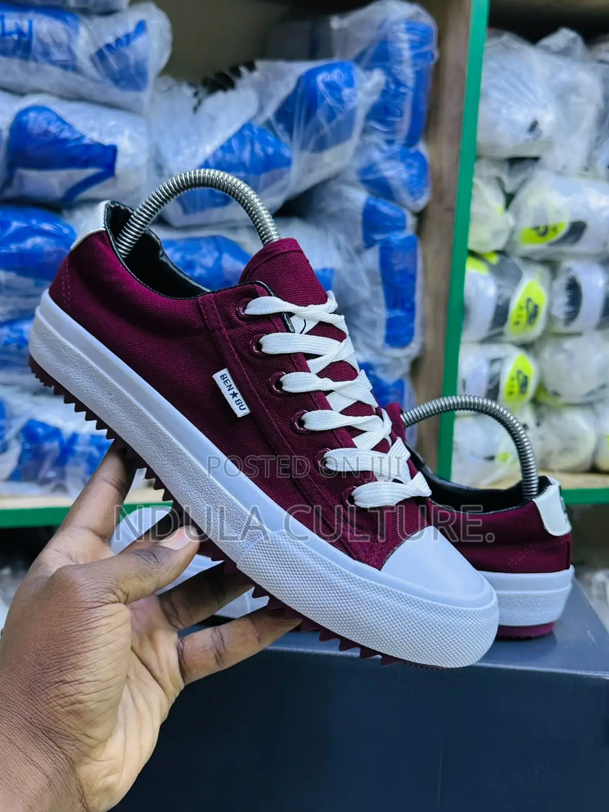 Ben Bu Rubber Canvas Shoes