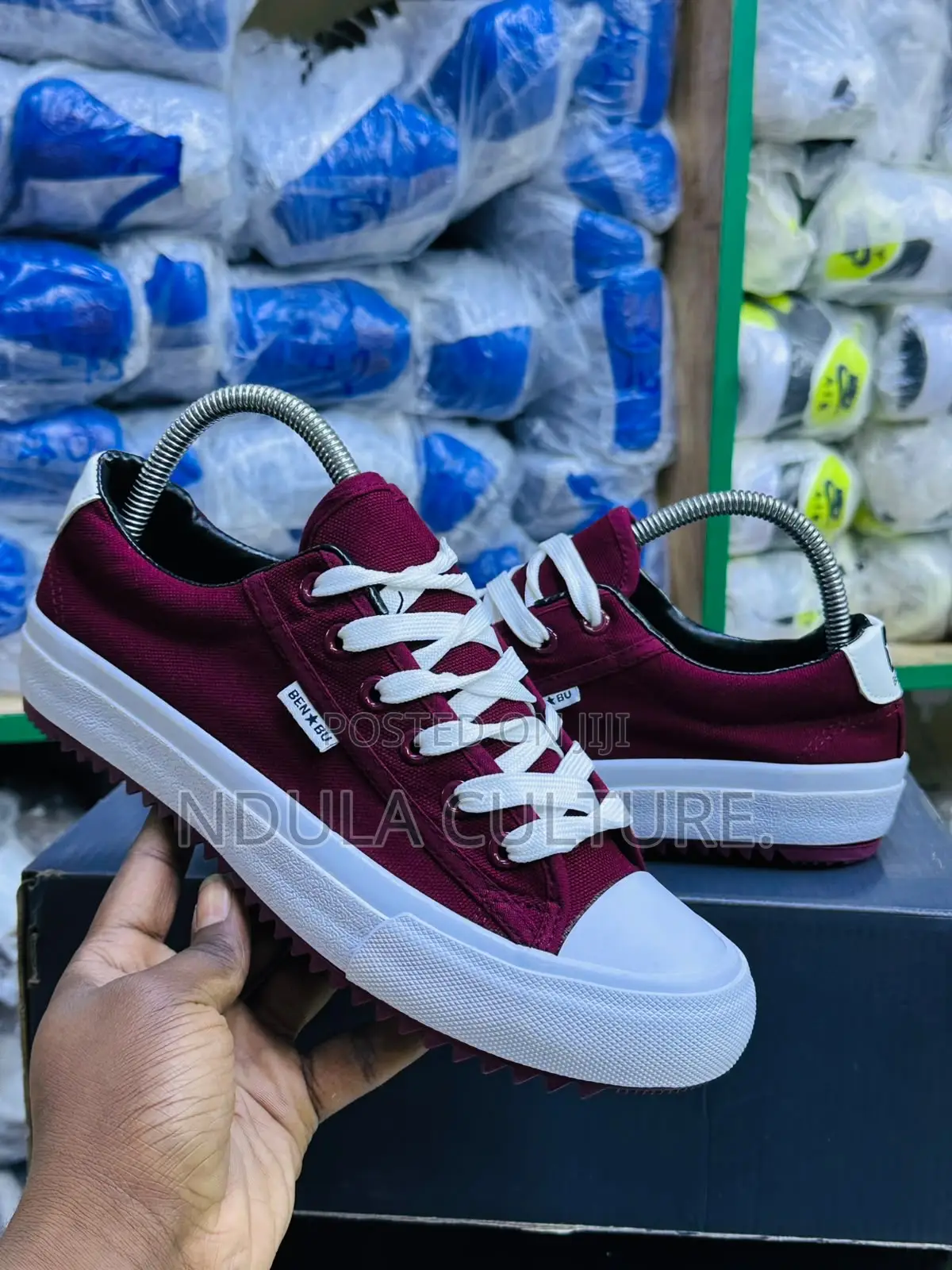 Ben Bu Rubber Canvas Shoes