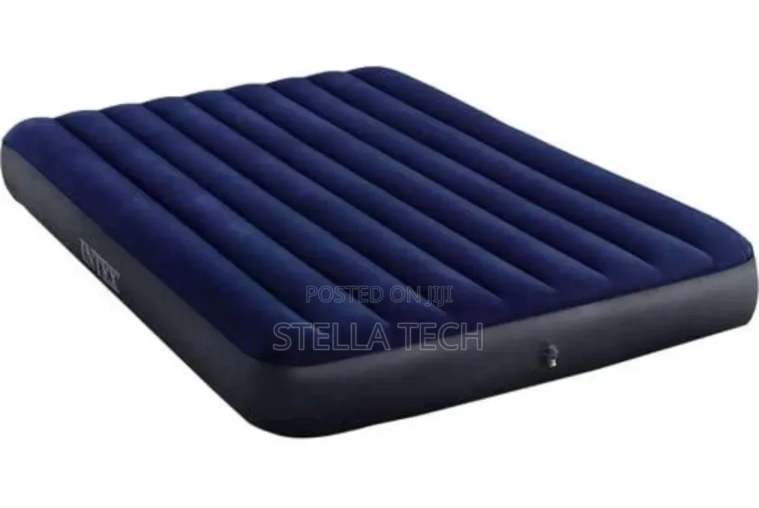 5*6 Intex Inflatable Mattress With Free Electric Pum