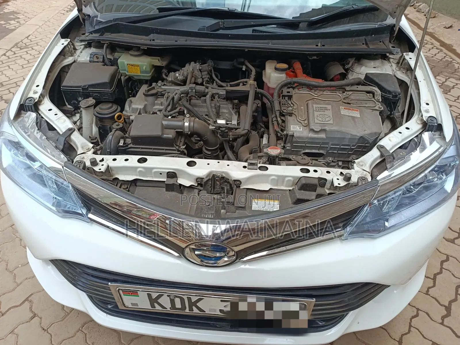 Toyota Corolla Fielder 2016 White