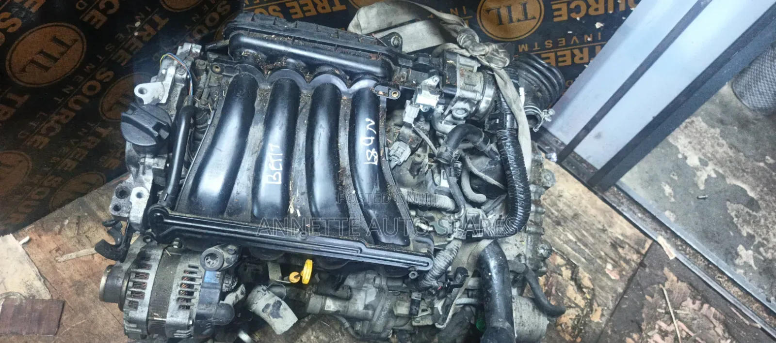 Mr20 Complete Engine With Gearbox