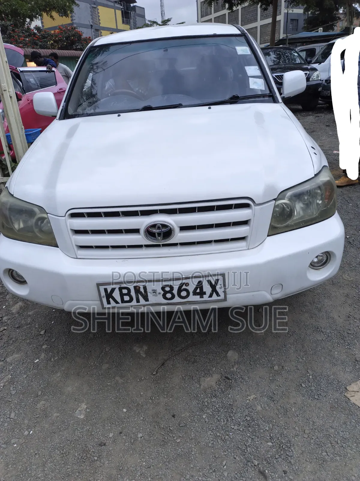 Toyota Kluger 2024 White