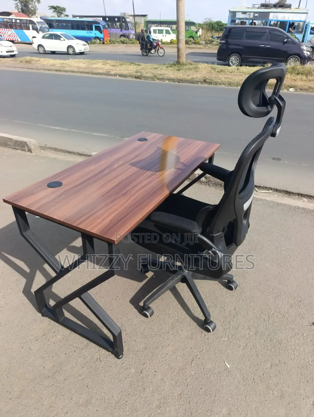 Modern Industrial Office Set