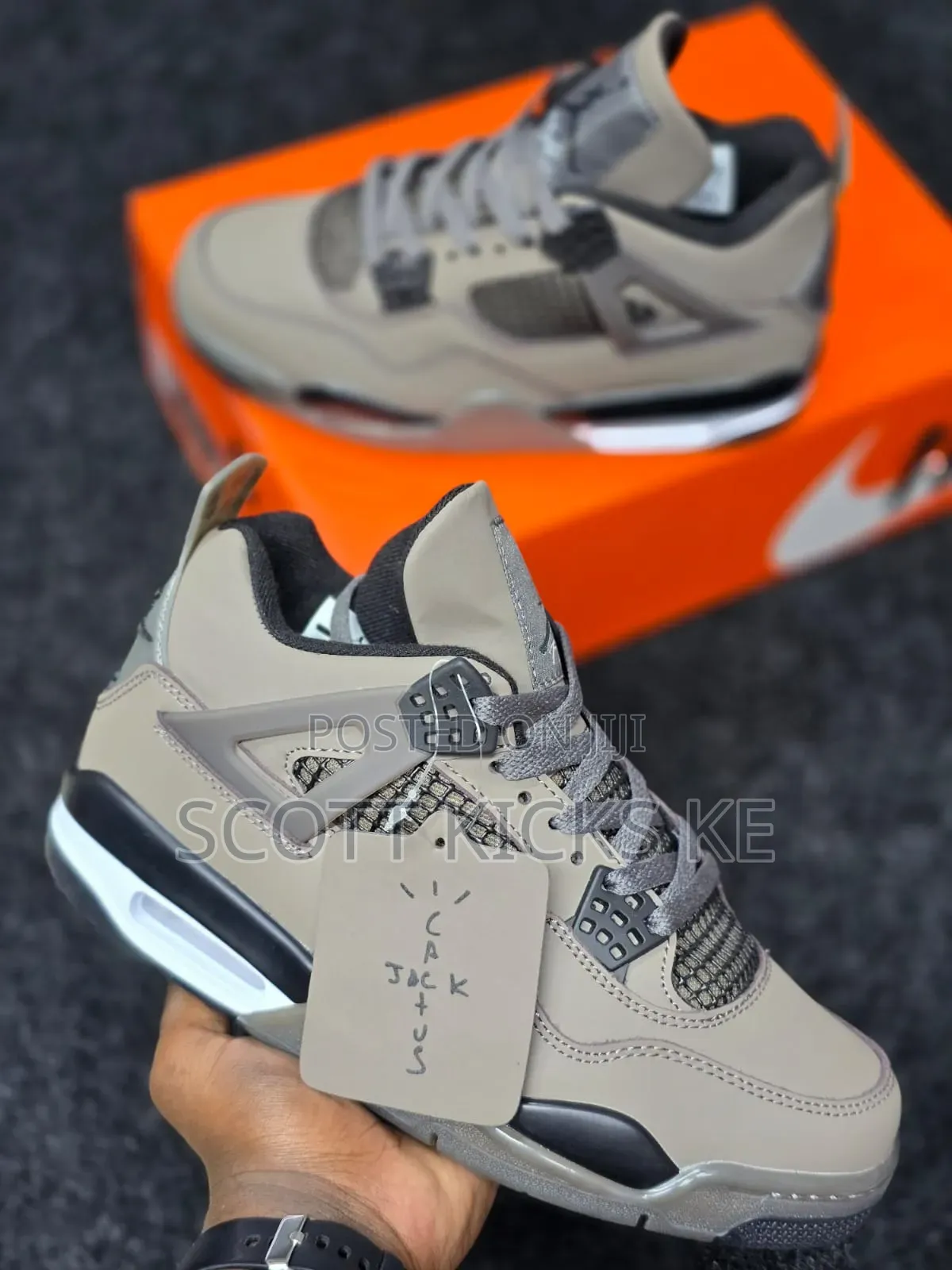 Nike Air Jordan 4 Retro "Cave Stone
