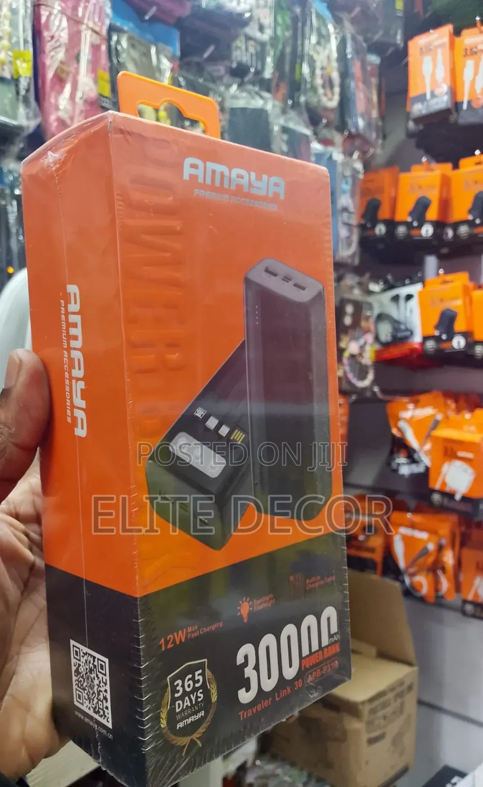 Amaya Traveler Link 30 APB-P310 30,000mAh Power Bank – 12W Fast