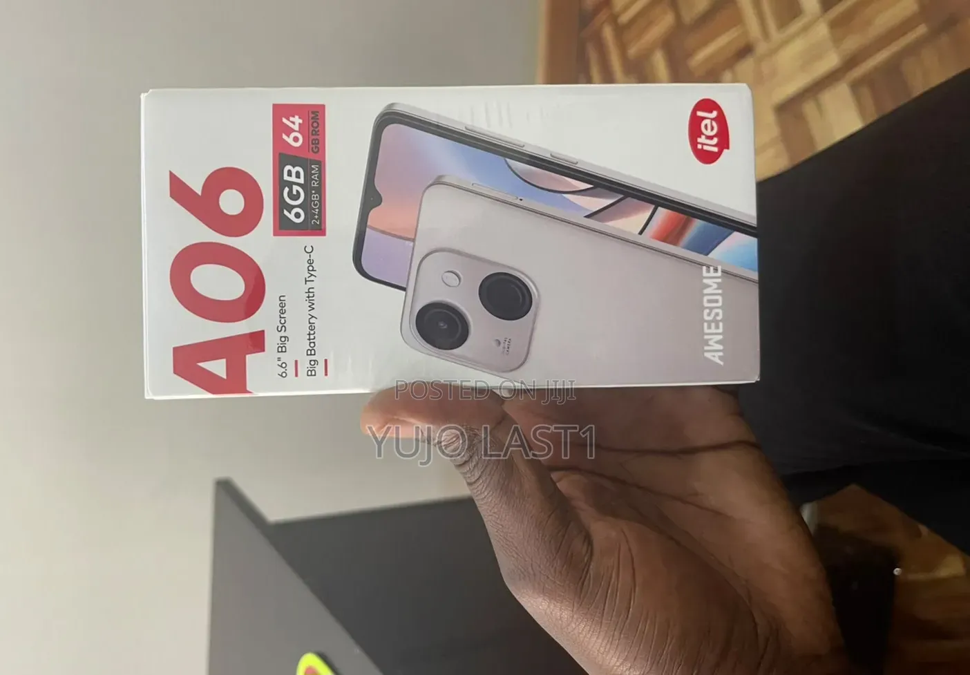 New Itel A06 64 GB Blue