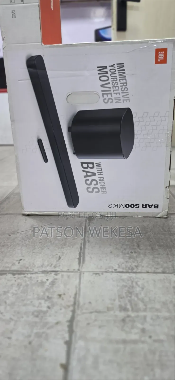 JBL Bar 500MK2 750W Wireless Soundbar With True Dolby Atmos