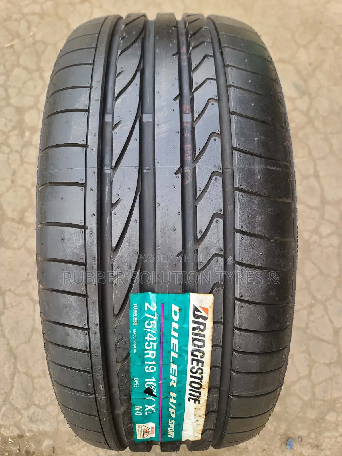 275 /45 R19 Bridgestone Tyres 108Y XL Dueler HP Sport Japan