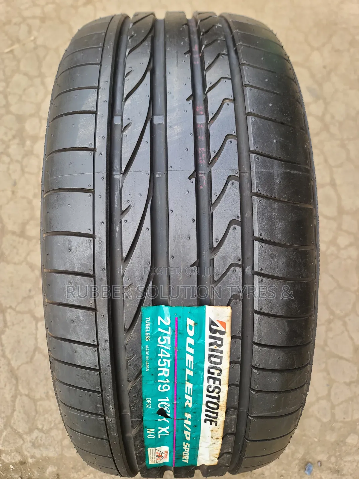 275 /45 R19 Bridgestone Tyres 108Y XL Dueler HP Sport Japan