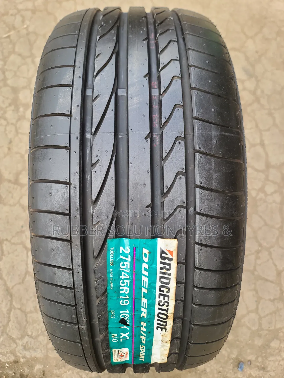 275 /45 R19 Bridgestone Tyres 108Y XL Dueler HP Sport Japan