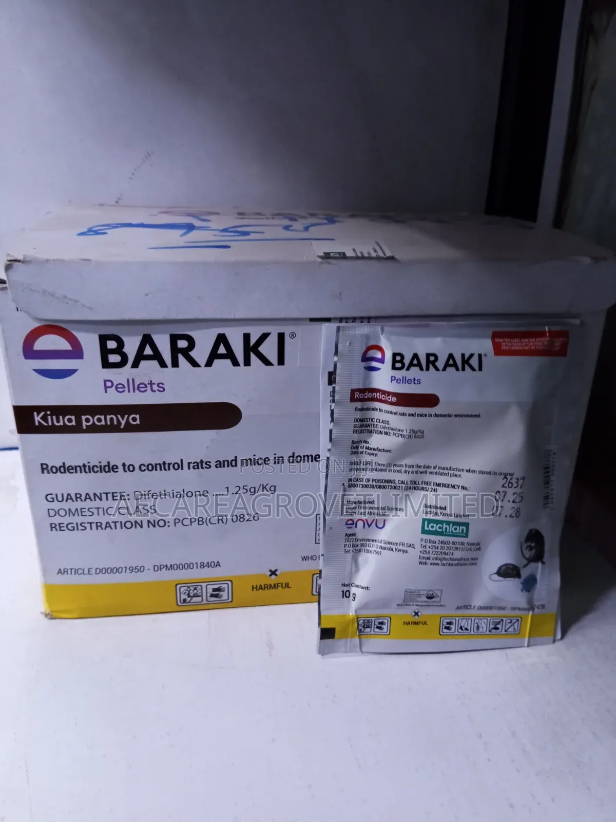 BARAKI RAT PELLETS (Lachlan) 10 Grams