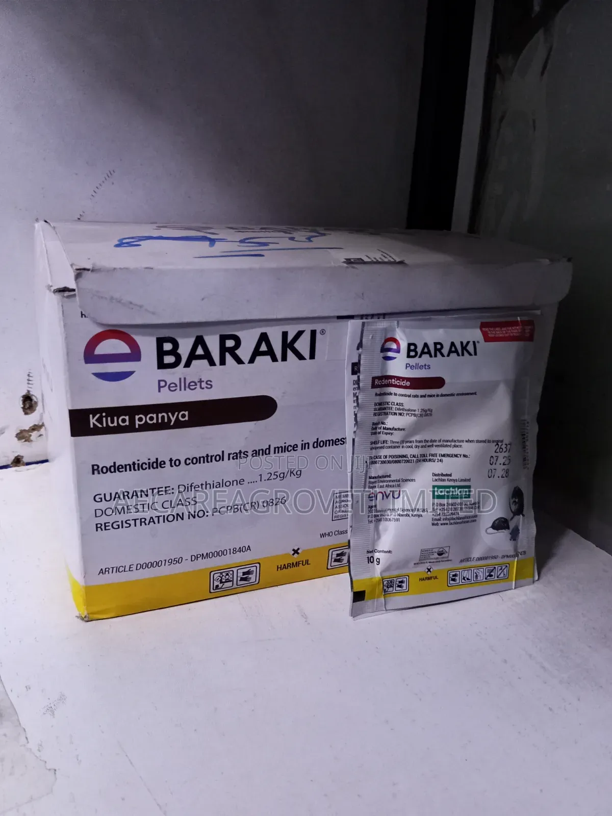 BARAKI RAT PELLETS (Lachlan) 10 Grams