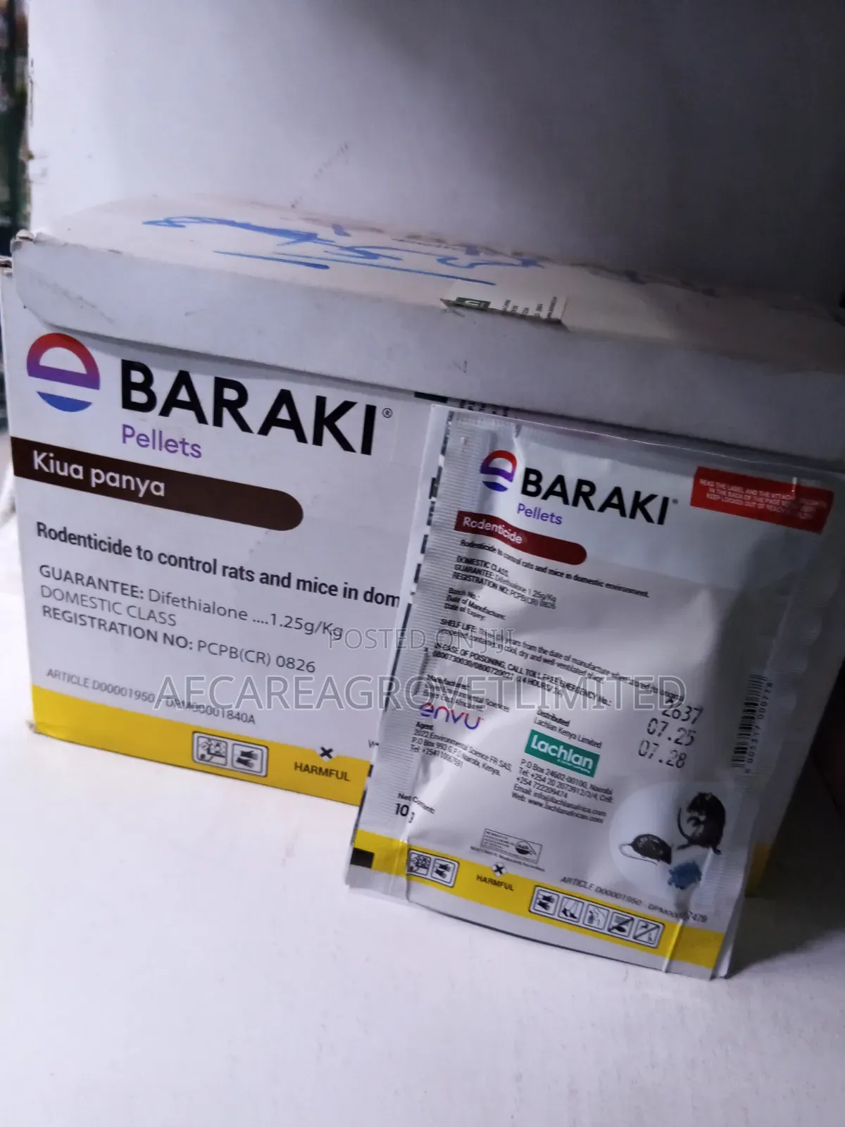 BARAKI RAT PELLETS (Lachlan) 10 Grams