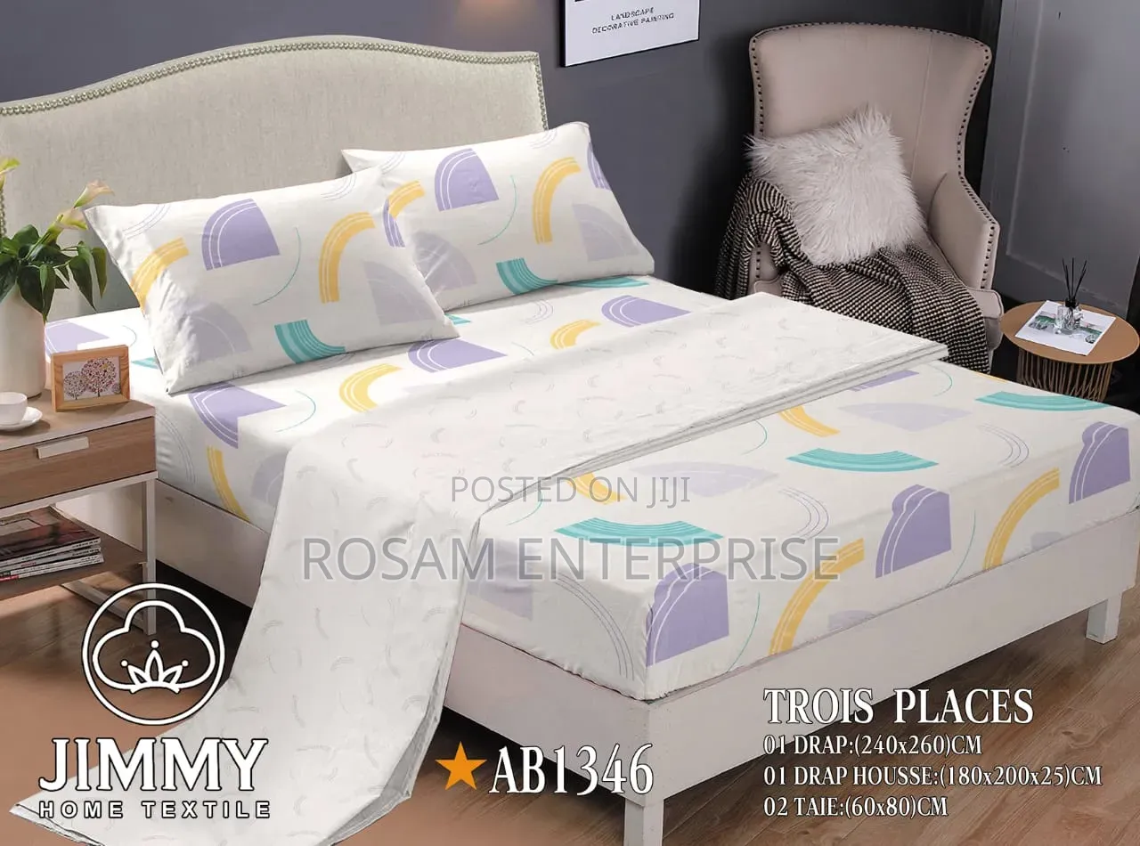 Mix and Match Fitted Bedsheet Jimmy Size 6×6/7