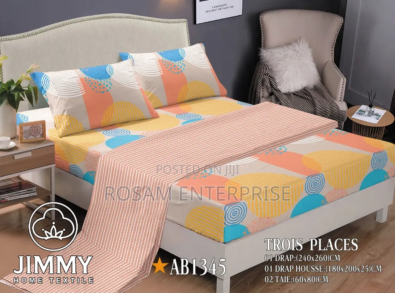 Mix and Match Fitted Bedsheet Jimmy Size 6×6/7