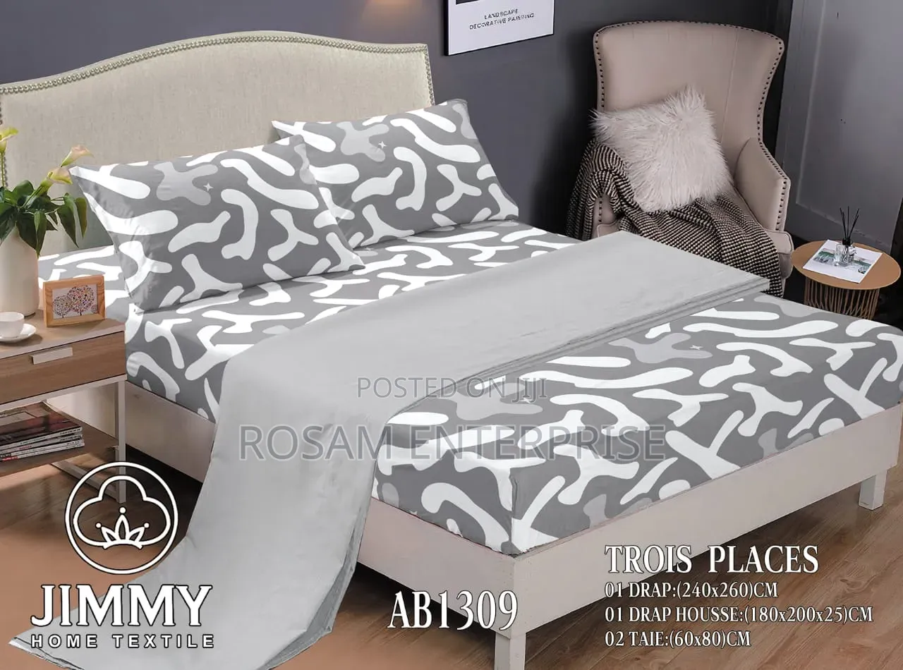 Mix and Match Fitted Bedsheet Jimmy Size 6×6/7