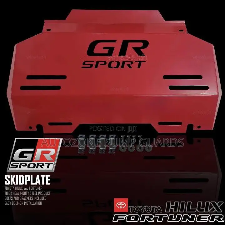 Hilux Skid Plate 2005 to 2025 Model Good Quality and Fit Plug and Play