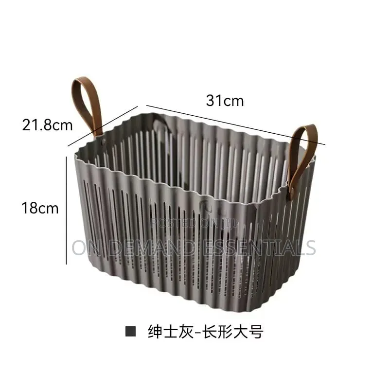 High Quality Large Plastic Basket