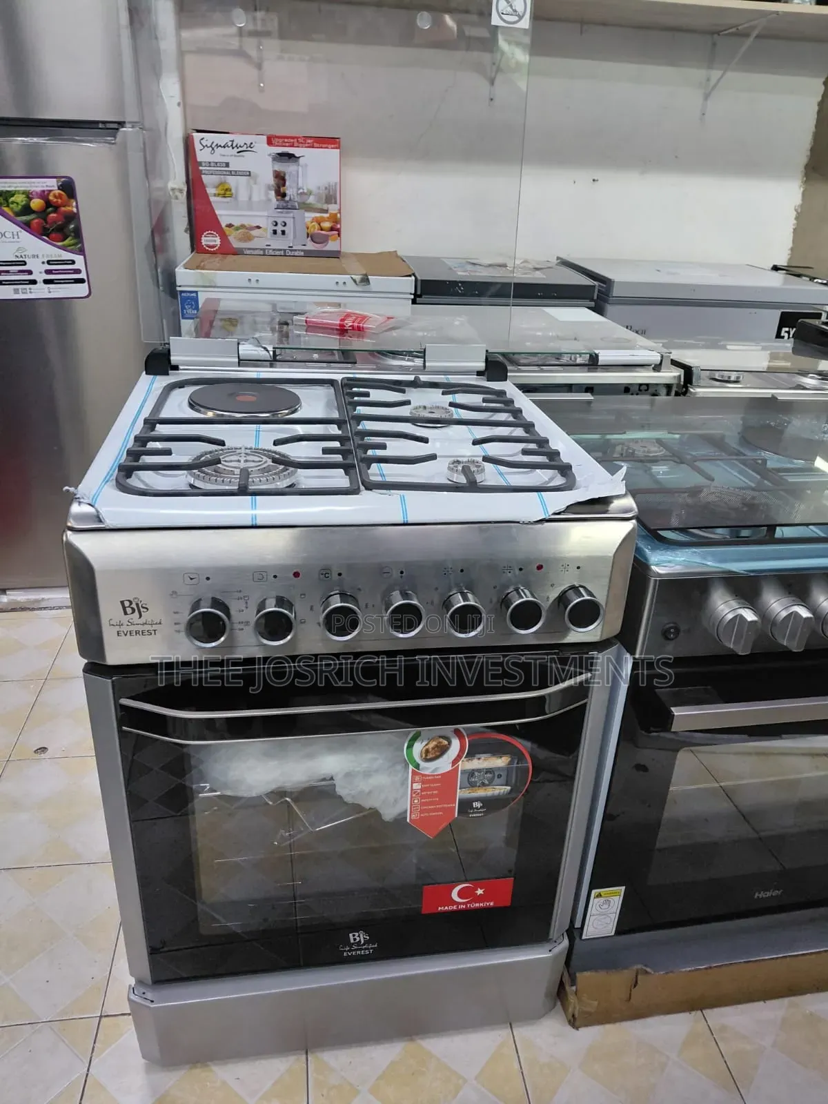 BJS Inox Everest 60 by 60 With Wok Burner