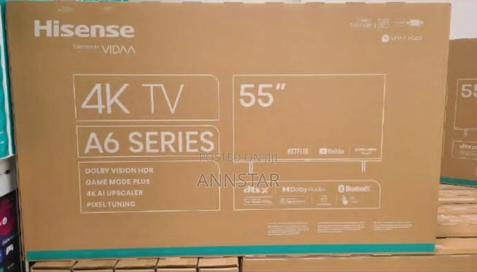Hisense 55' Inch A6 Series Television