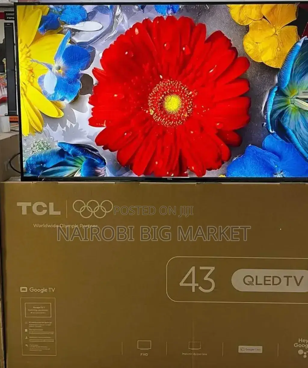 Frameless TCL 43 Inch Qled Goggle TV