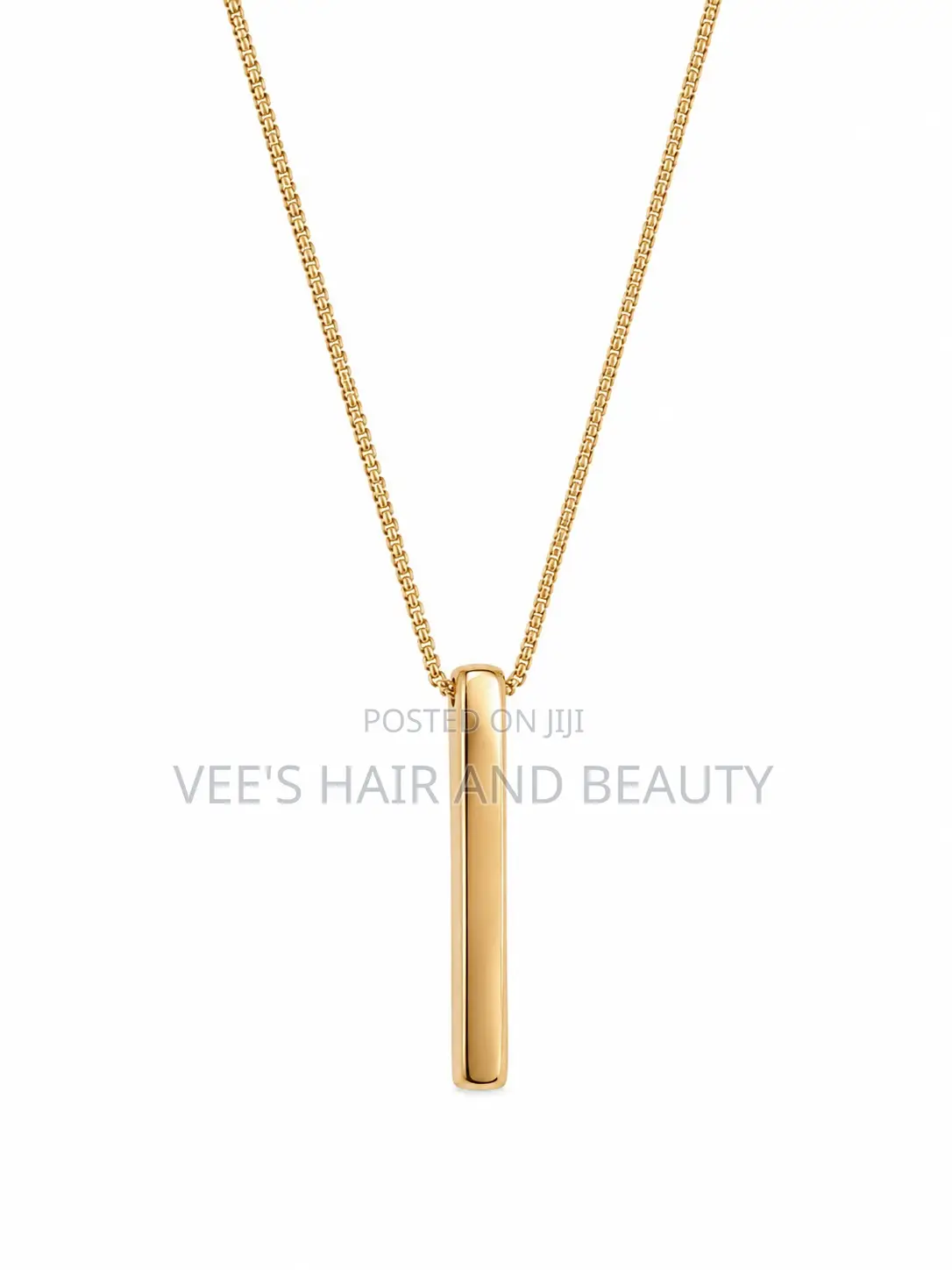Minimalist Gold Bar Necklace | Chain | Jewellery Fashion Accessory