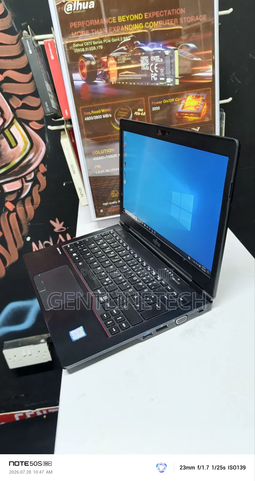 Laptop Fujitsu Lifebook U727 8GB Intel Core i5 SSD 128GB