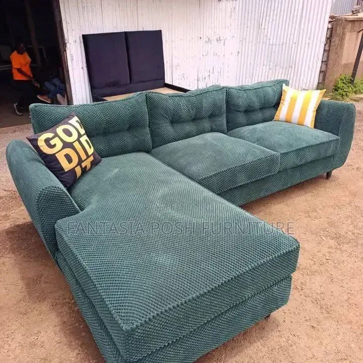 Green L-Shaped for Sale in Syokimau + Free Delivery Included