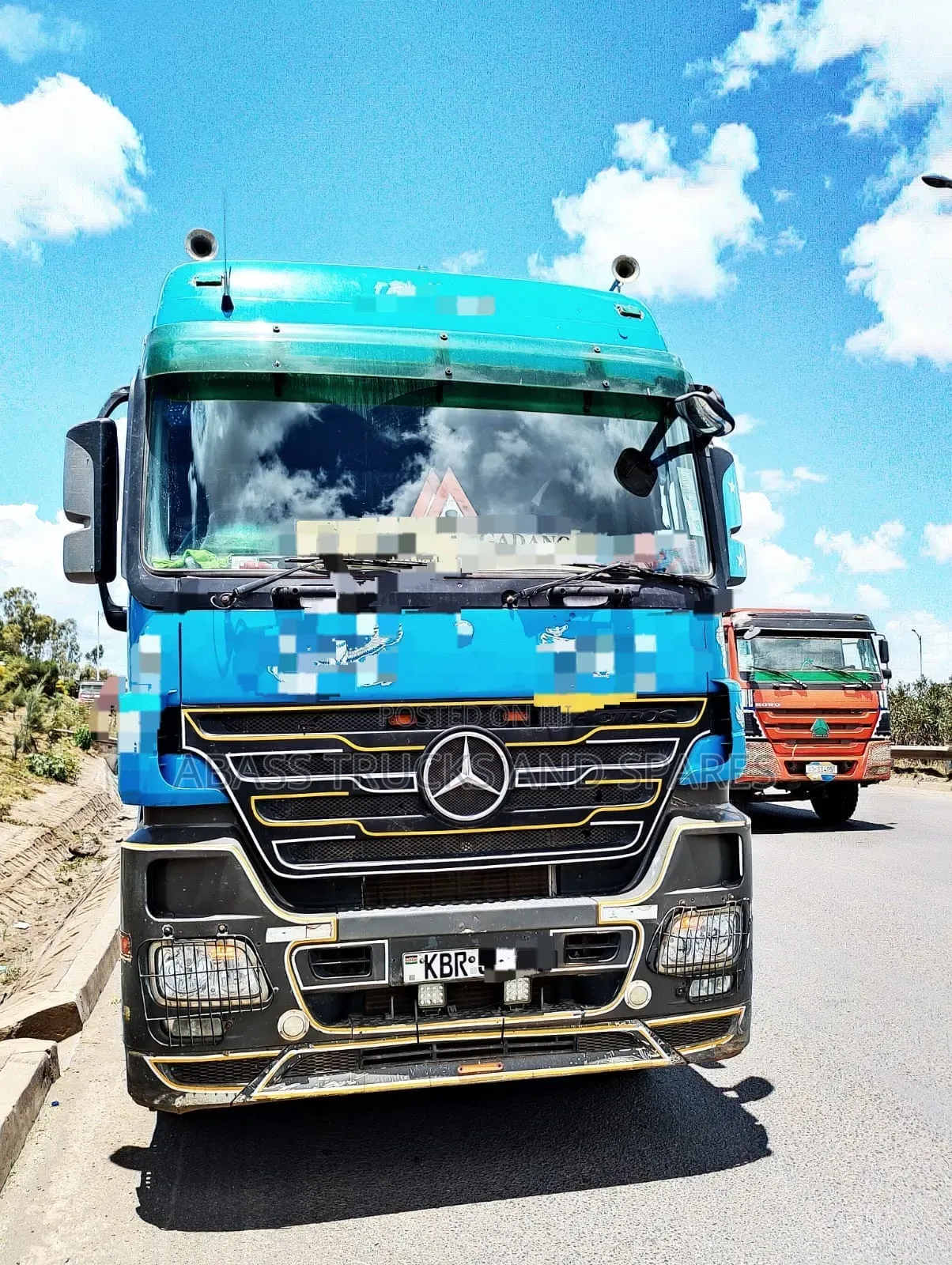 For Sell ACTORSS Mb2 Single With Eskilton Trailer Safi ZD