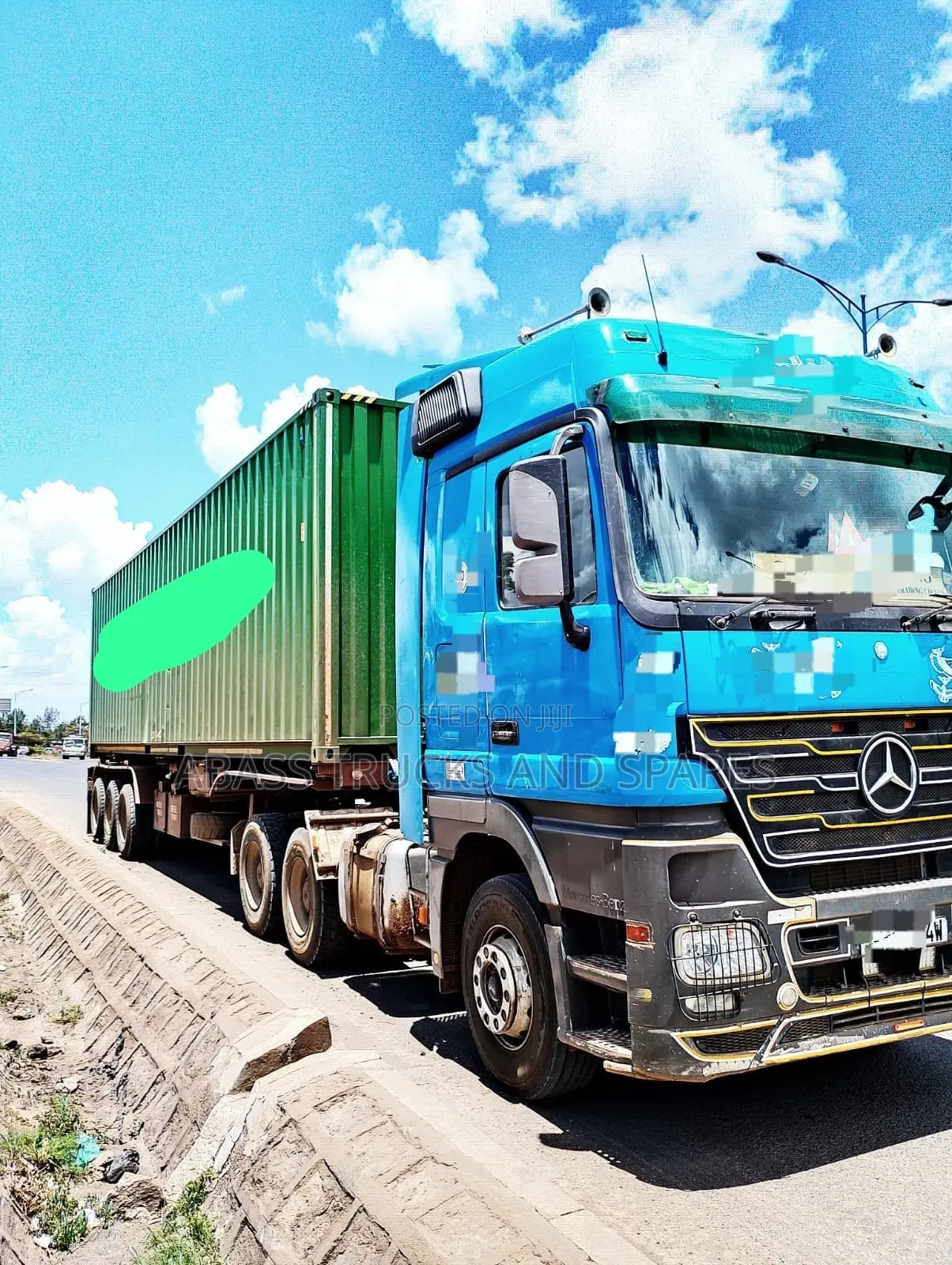 For Sell ACTORSS Mb2 Single With Eskilton Trailer Safi ZD