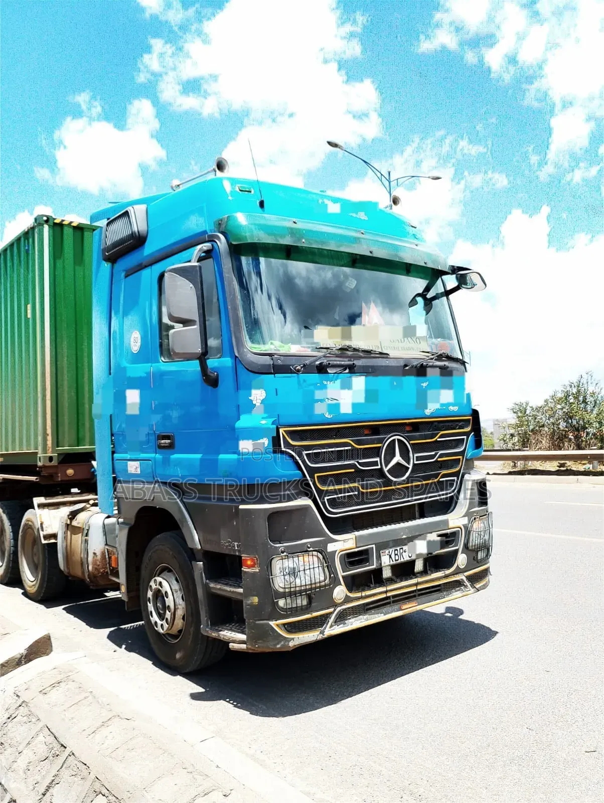 For Sell ACTORSS Mb2 Single With Eskilton Trailer Safi ZD