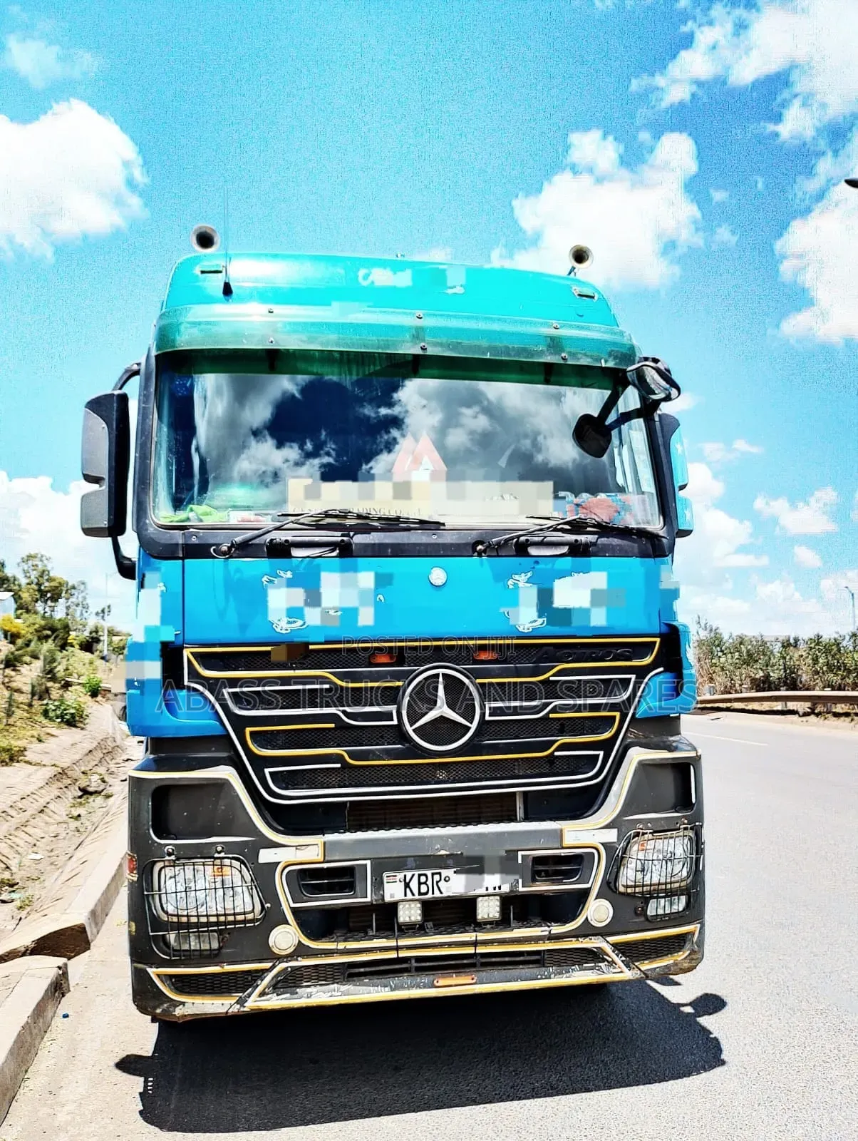 For Sell ACTORSS Mb2 Single With Eskilton Trailer Safi ZD