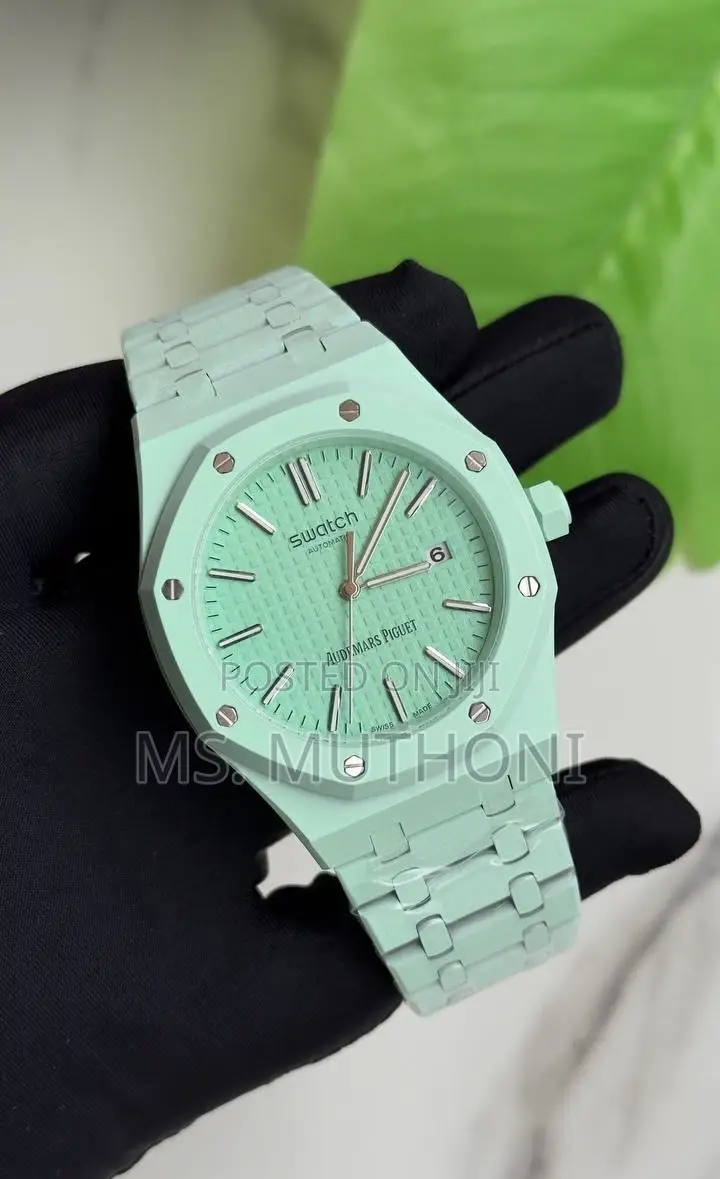 mint Green Model Audemars Piguet X Swatch Royal Pop