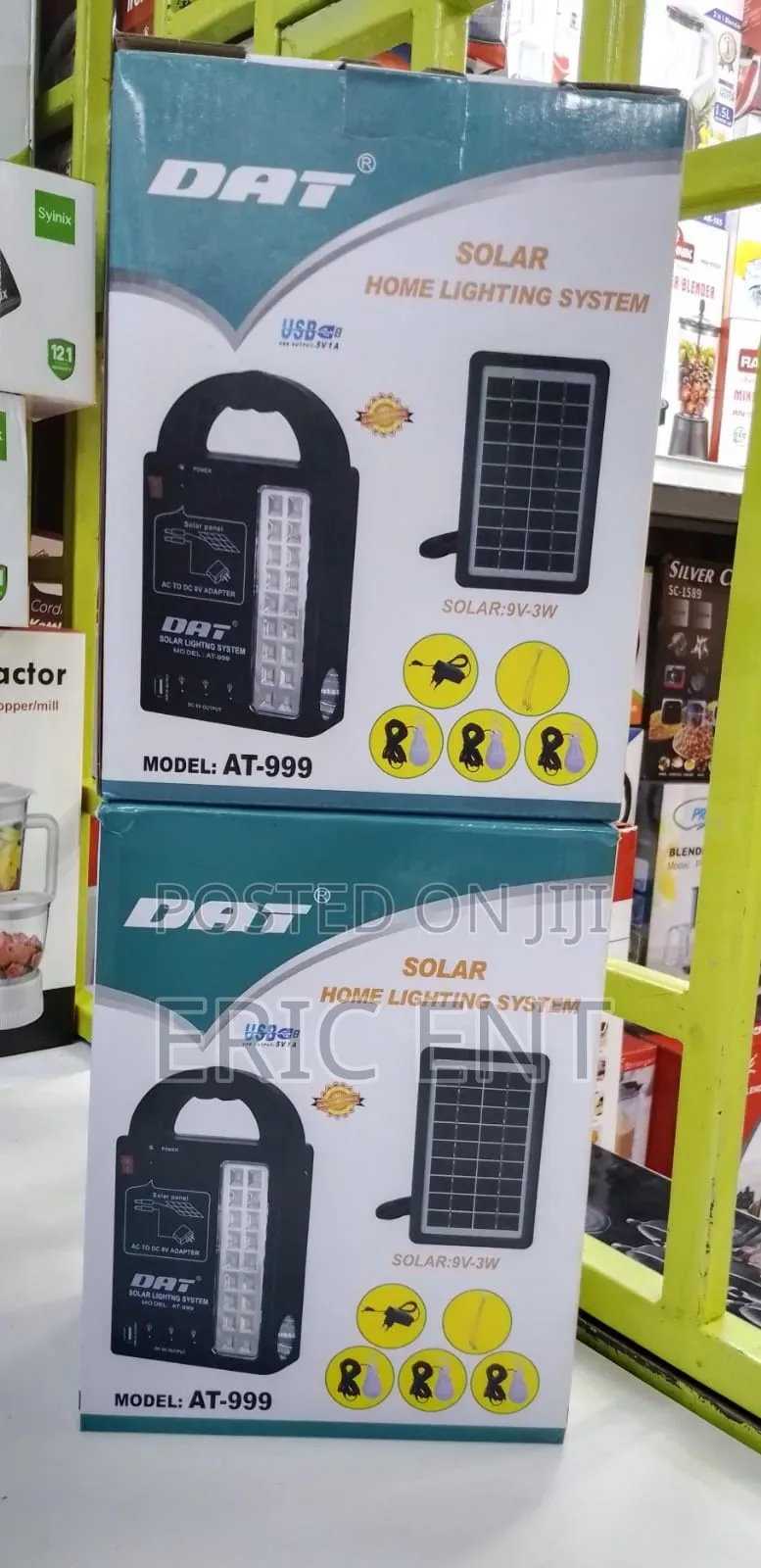 Dat Solar Home Lighting AT-999
