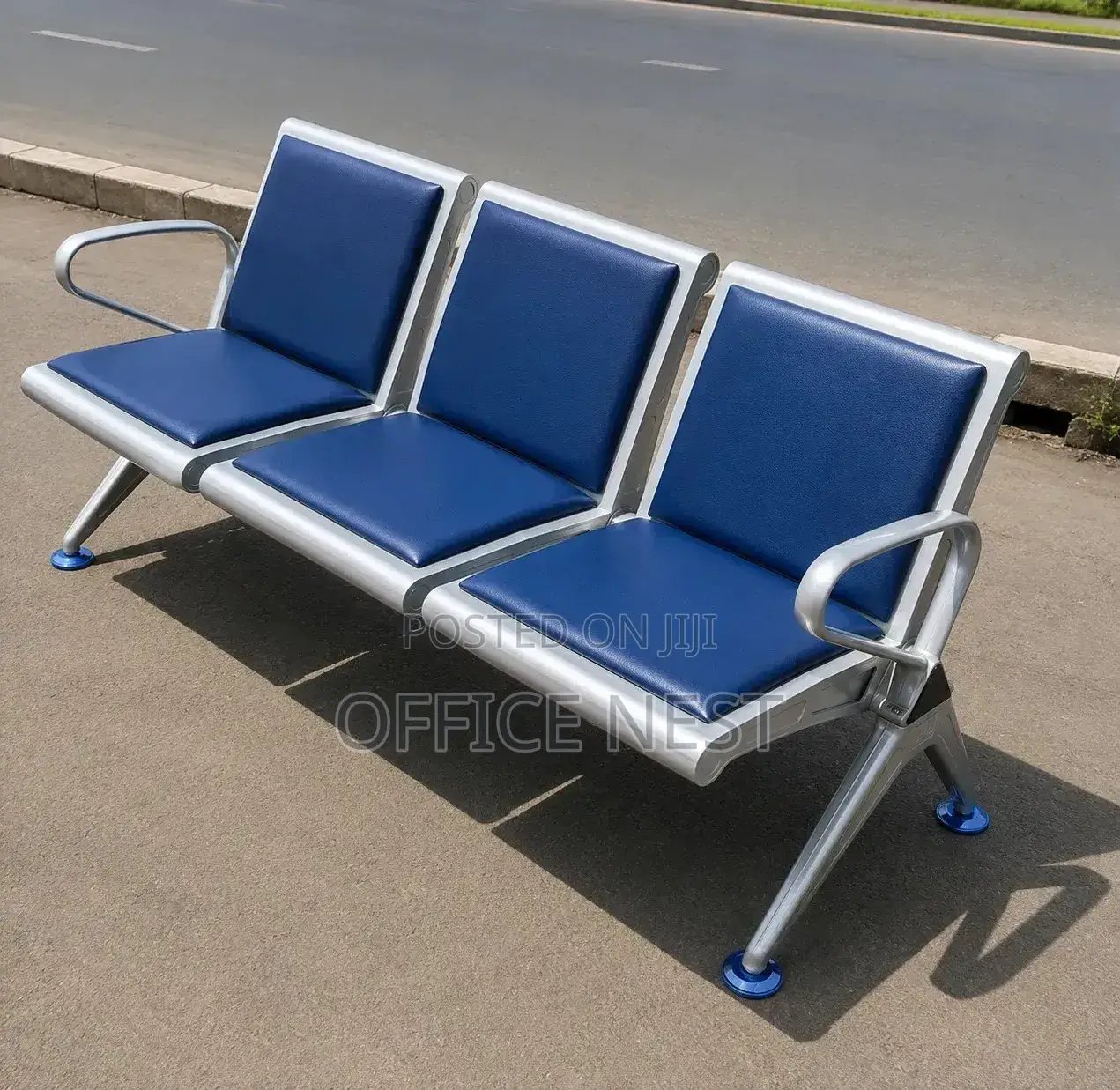 3- Seater Reception Waiting Bench Chair