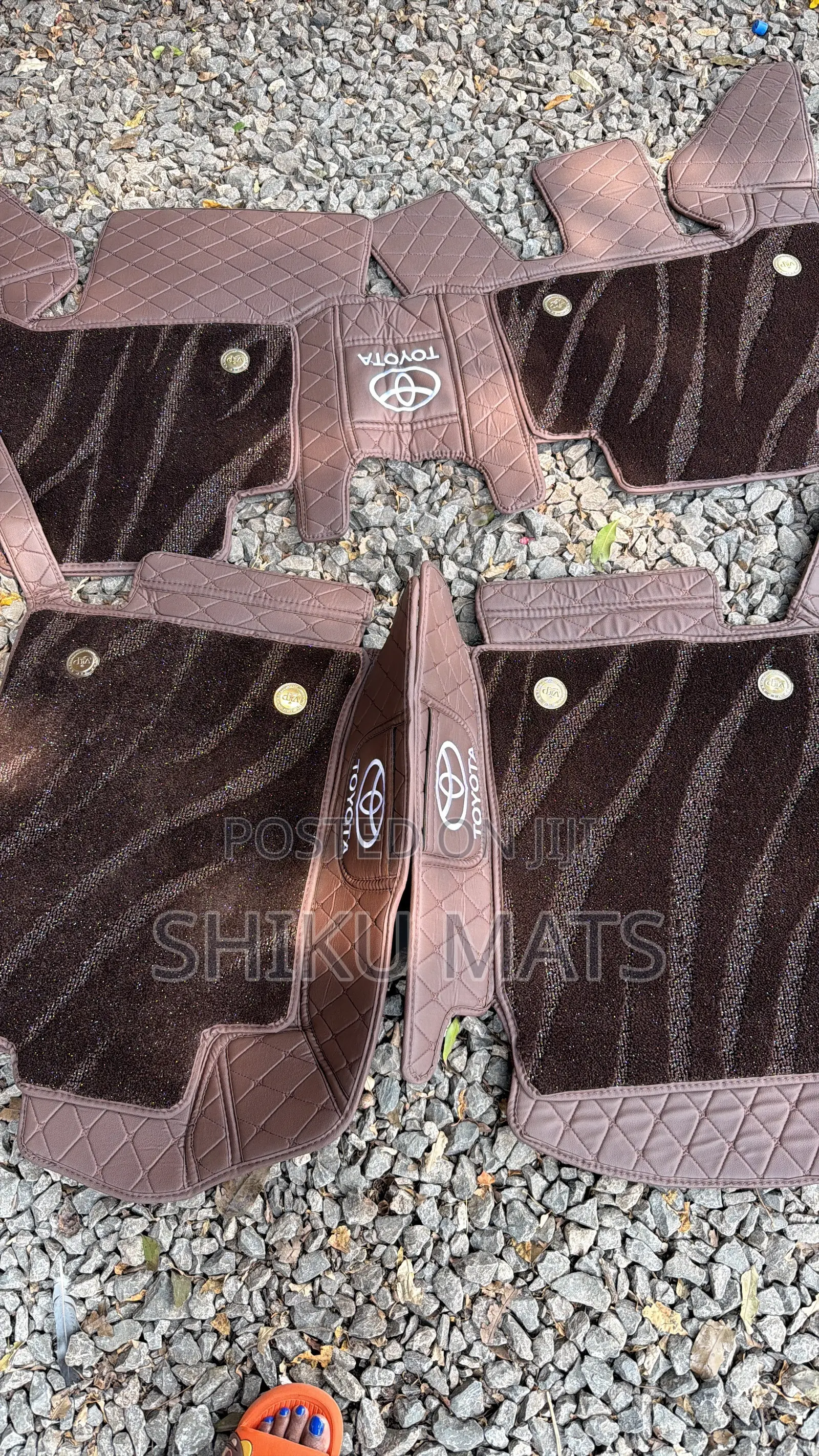 Car Mats Diamond Pattern