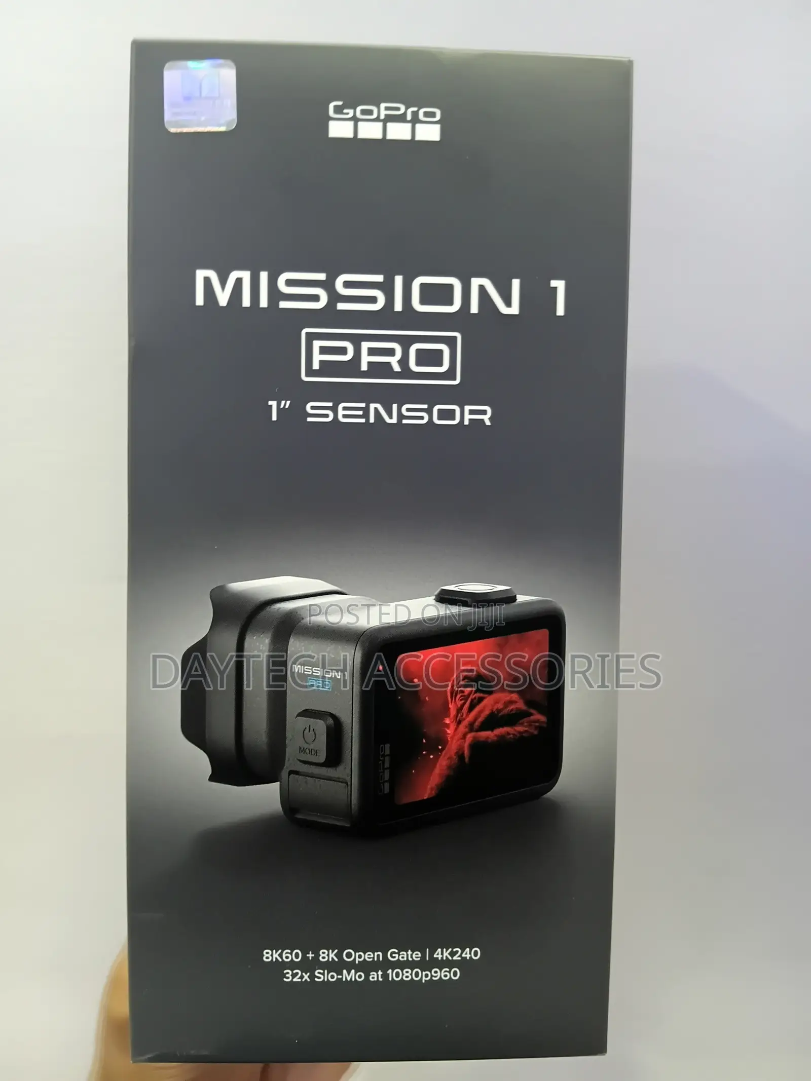 This Is a GoPro Mission 1 Pro Action Camera.