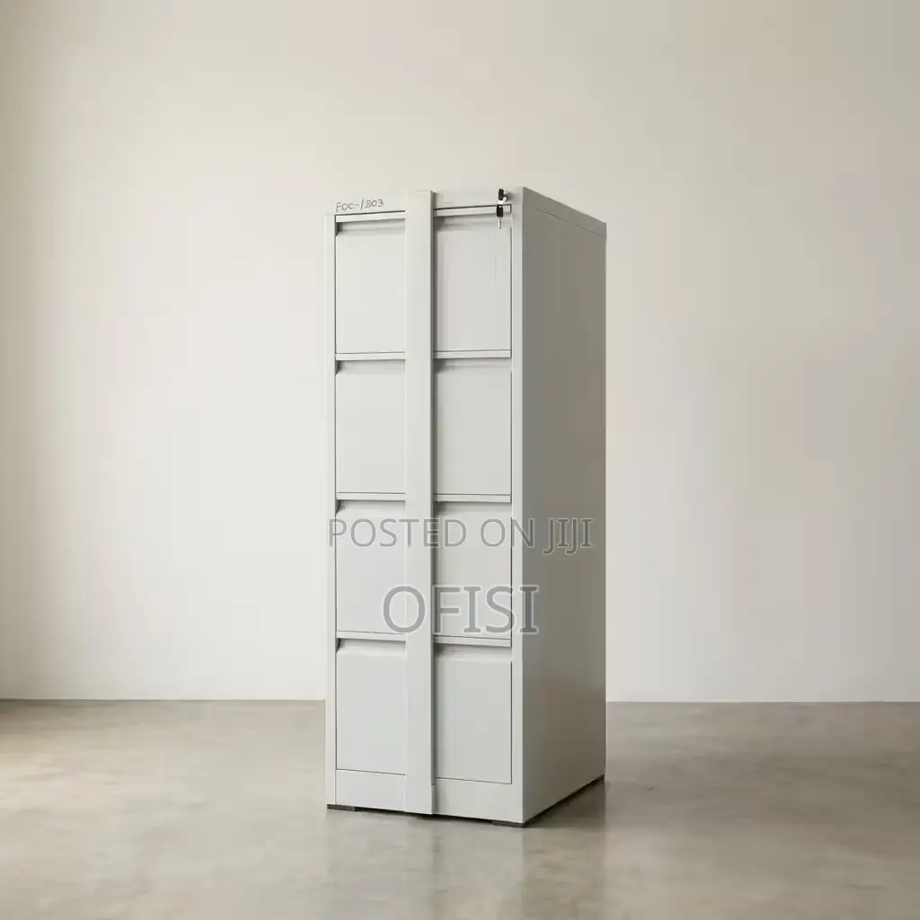 Office Cabinet; Filling Cabinet 4-Drawers With Security Bar