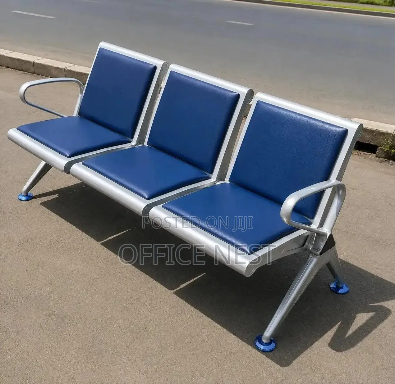 3- Seater Reception Waiting Bench Chair