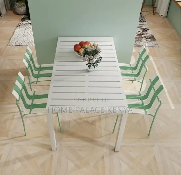 Plastic Chair: PP Seat With Metal Legs Sage Green Chair