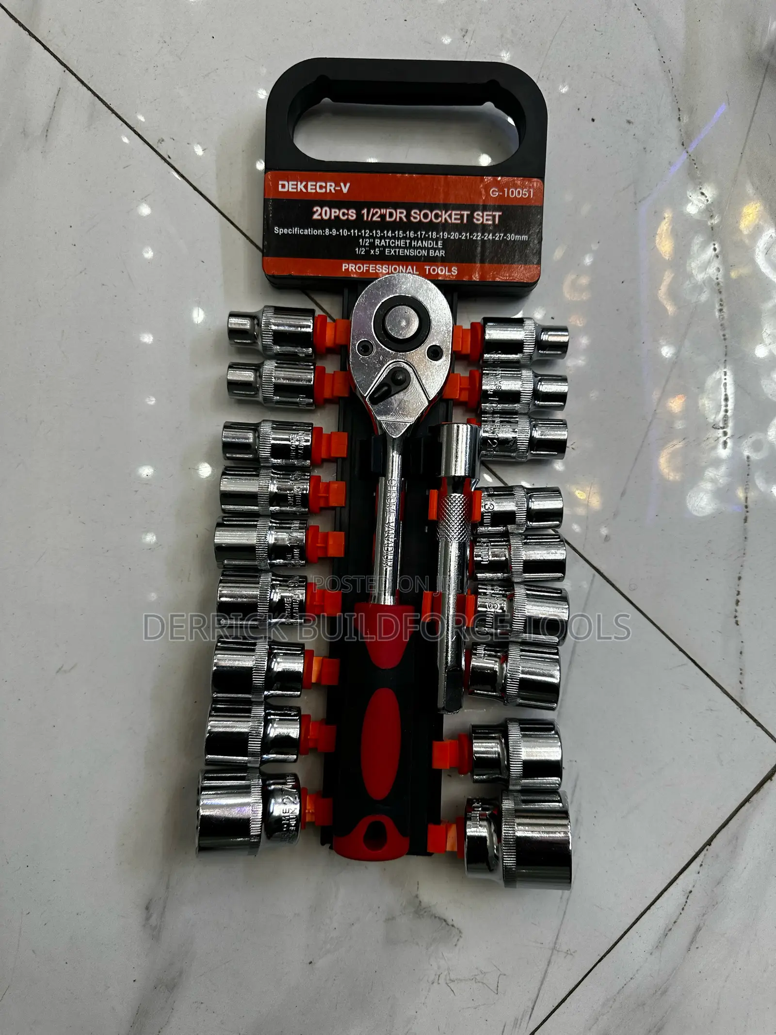 20pcs Ratchet Spanner Wrench Socket