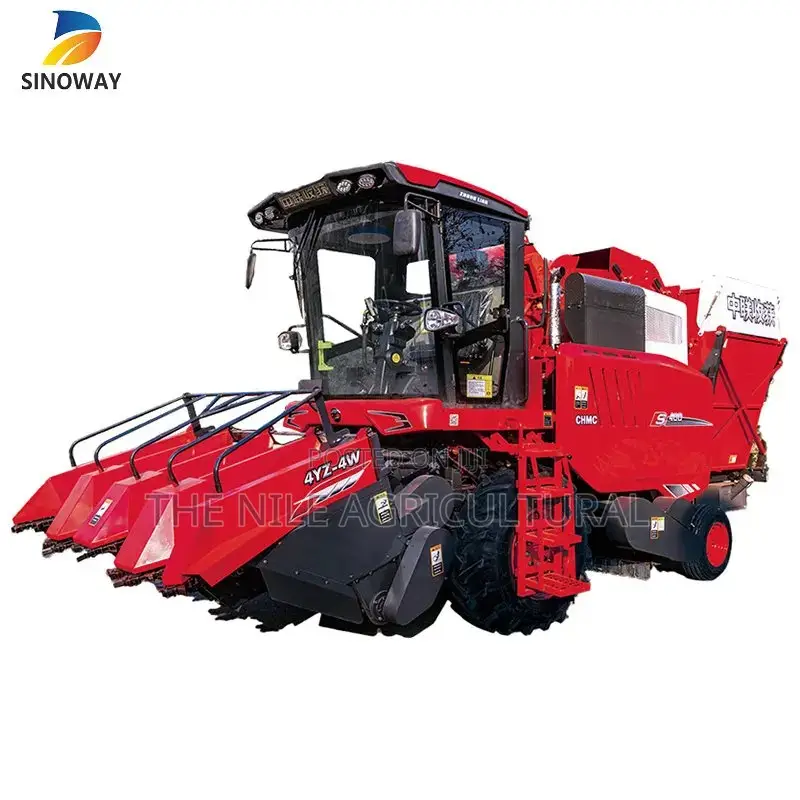 Small Corn Silage Maize Combine Harvester Machine Price