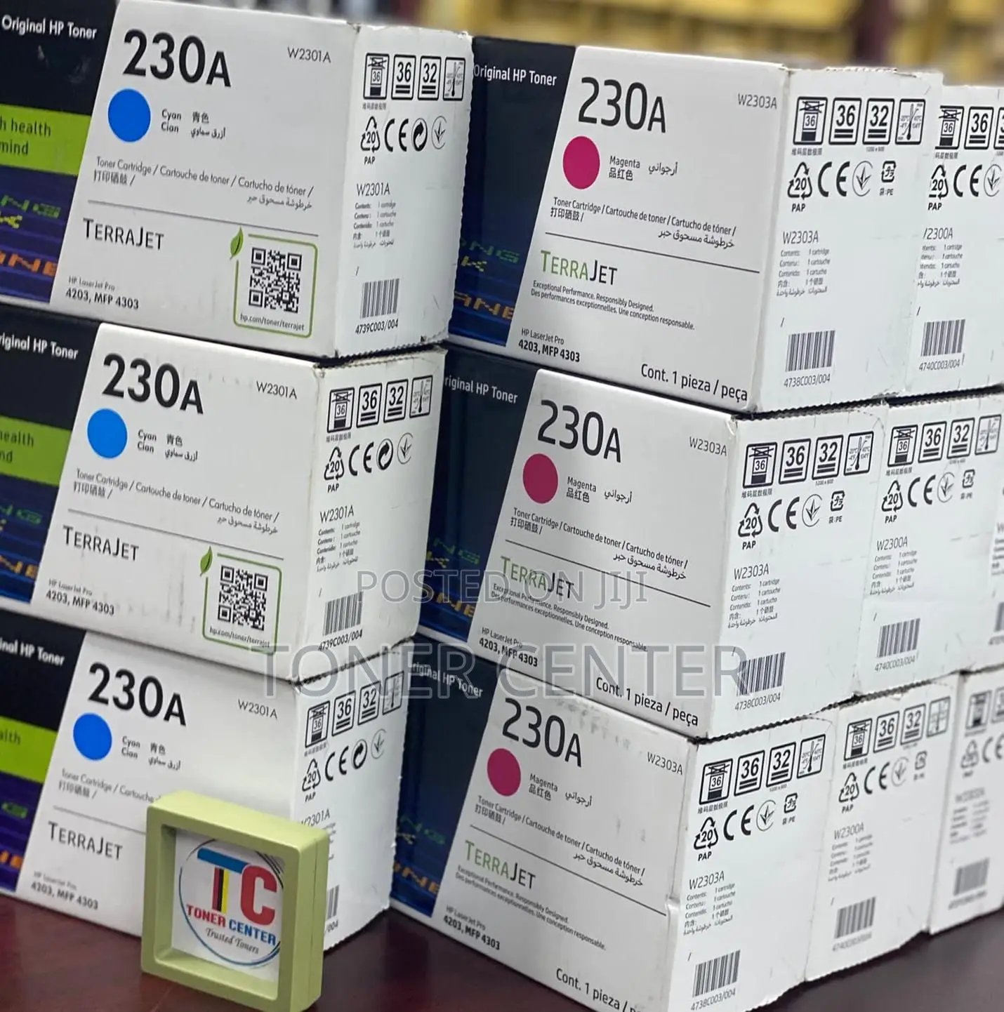 HP 230A Magenta Toner Cartridge (W2303A) for HP 4203 4303 Series