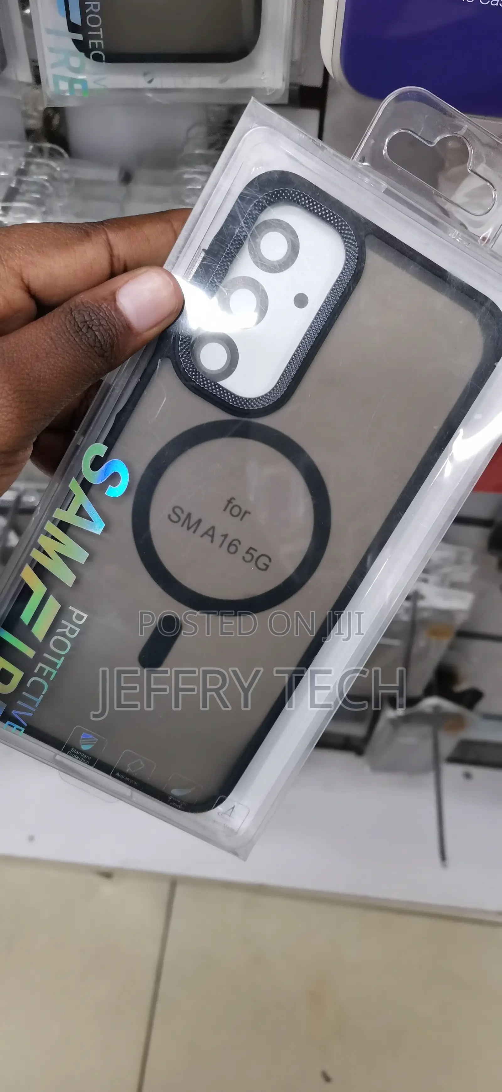 Samsung Galaxy A16 5G Smoked Translucent Back Case